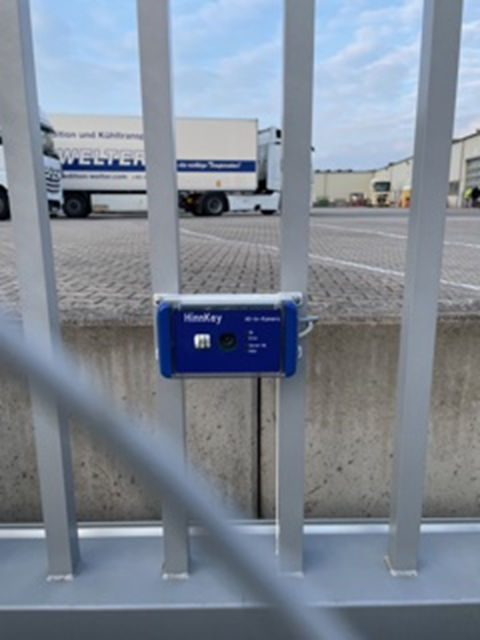ANPR-Kamera HinnKey HinnKey im Schiebetor